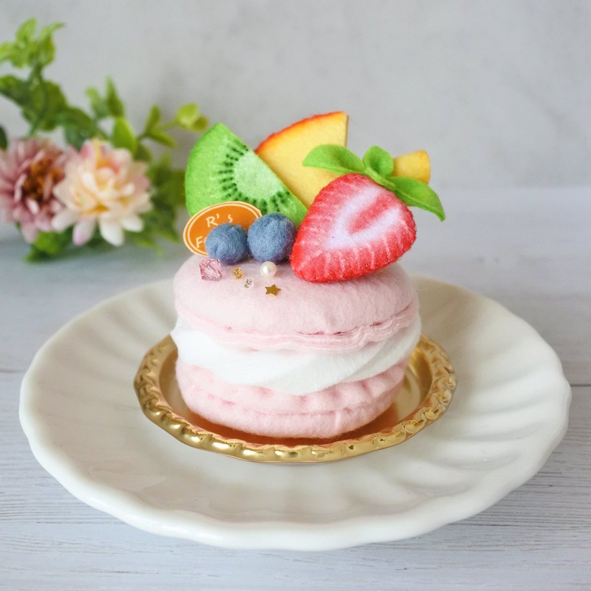 独特な フエルトケーキ フェイクケーキ 食べれない可愛いケーキ somardistribuidora.com