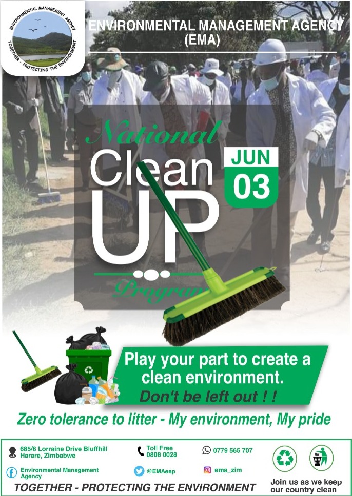 ChigonaEma's tweet photo. Responsibility calls for #action. Be a responsible citizen and clean your environment.

#NationalCleanUpDay 
#FirstFriday https://t.co/TeDgpdfaGi