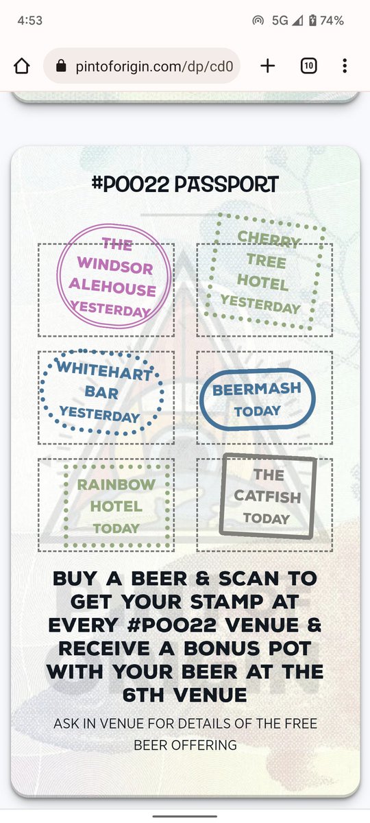 ross_crockett's tweet photo. @TheCraftyPint @GoodBeerWeek All things considered it was a great week. Managed to get to 13 venues, (woulda been 14 if I could read opening hours 🤪) and try dozens of new beers #PoO22 https://t.co/QvexS6lM7b