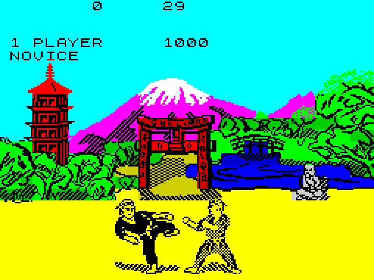 Harmunt's tweet image. Three of the most iconic backdrops/stages in beat ‘em up gaming? Surely... #WayOfTheExplodingFist
#ZXSpectrum #RetroGames #RetroGaming