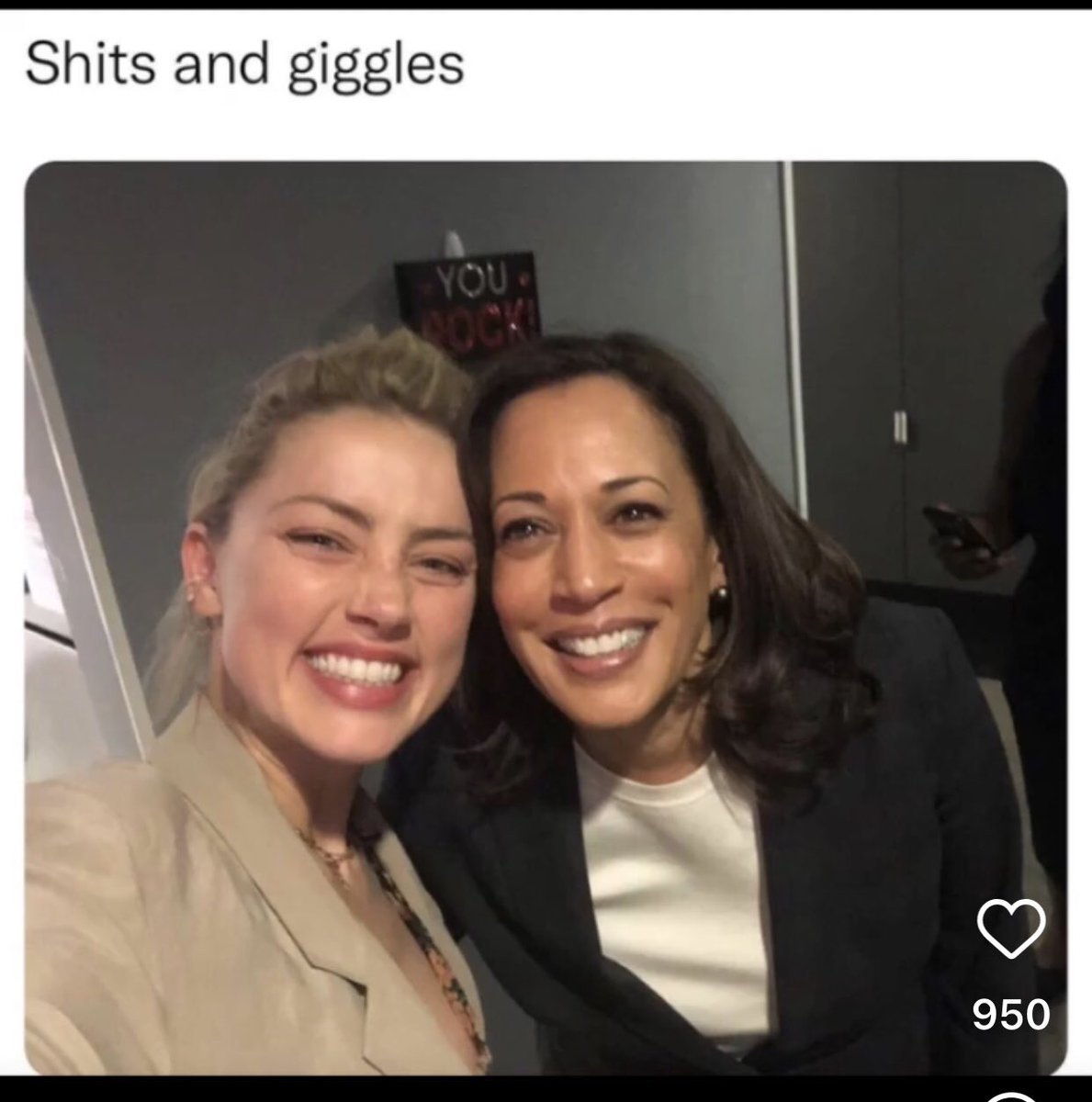 DJJasonLee's tweet photo. Nailed it. #AmberTurd #MeTooIsDead https://t.co/us2nAq5bPG