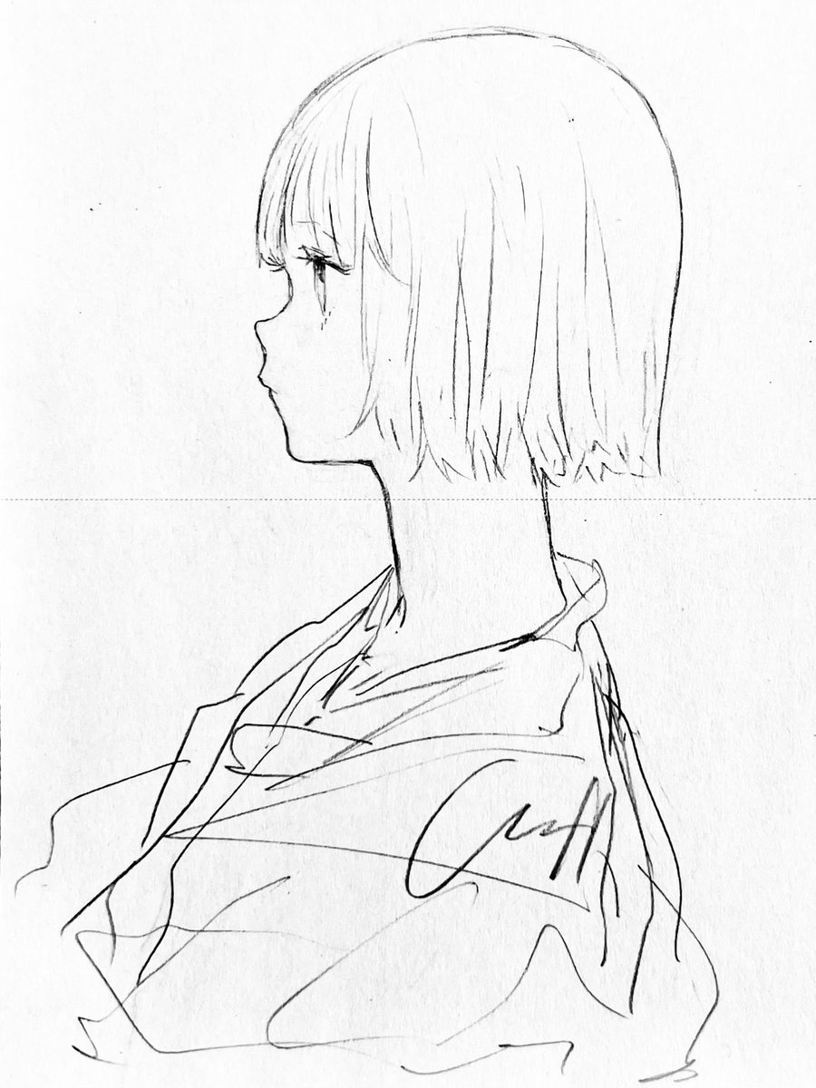 A little during lunch break_✍Drawing 