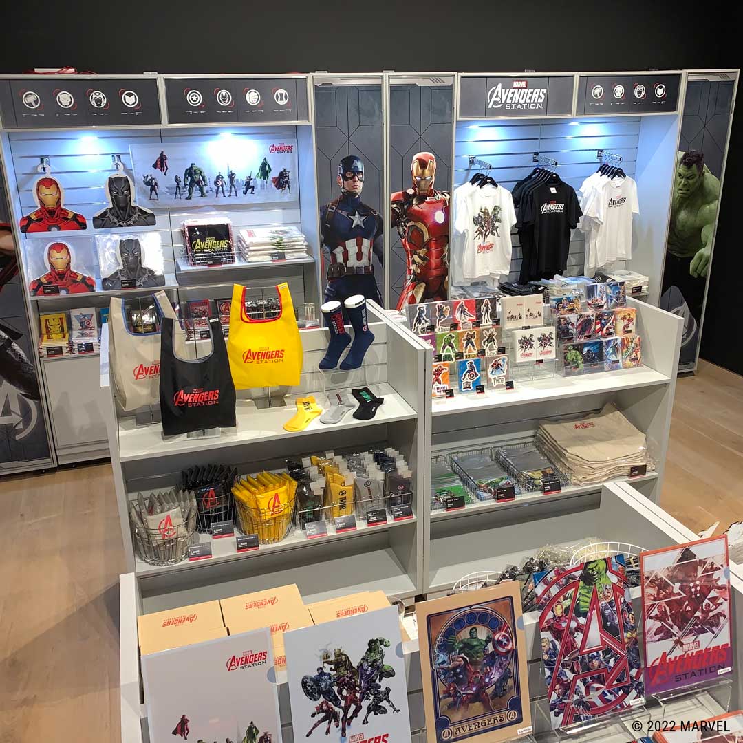 MARVELアベンジャーズ展オリジナルグッズ🎉 会場内のグッズ・関連商品