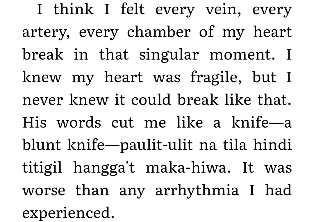 greicoeverett's tweet photo. "I don't want you in my life,"
🔪
meron pa ba mas masakit sa line na ito...🥺

#TFCepub https://t.co/N5qzAy8B4C