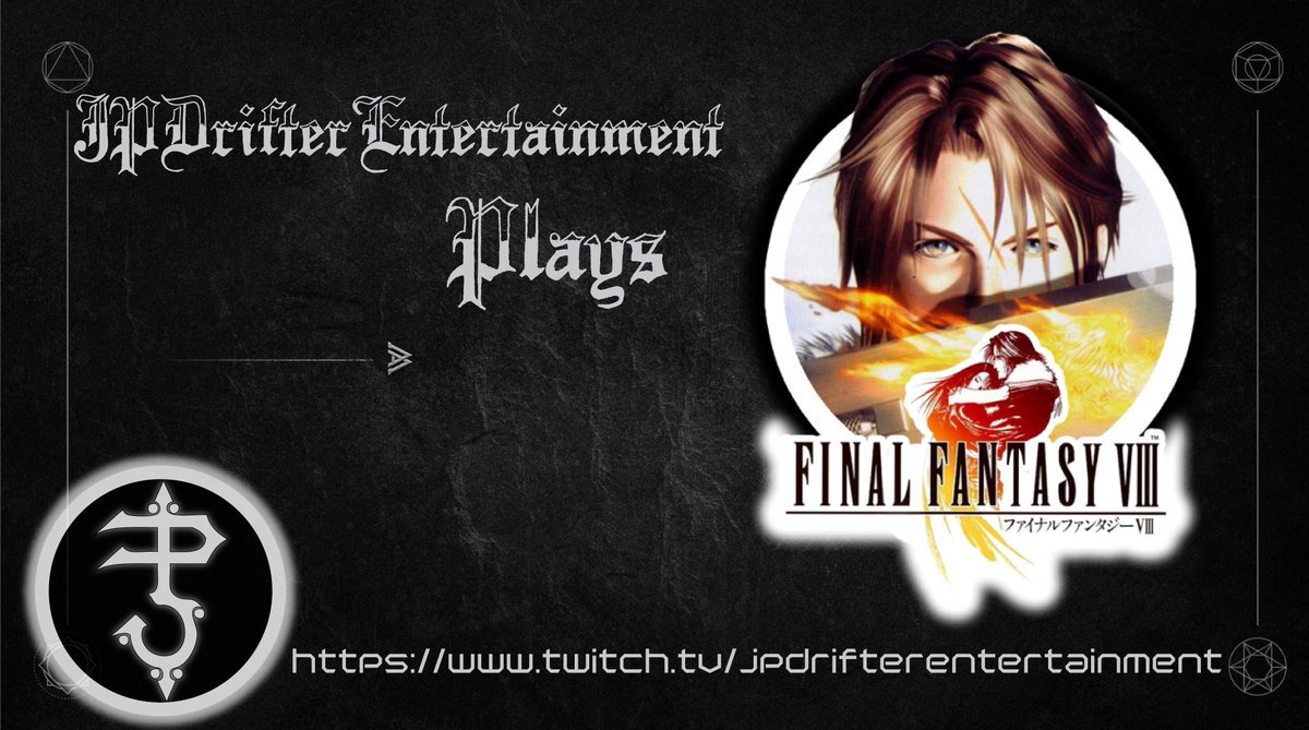 JPDrifterGaming's tweet photo. Extremely excited about this one! Join me Friday at 6pm EST at we start our FINAL FANTASY VIII journey! https://t.co/pzKlvrR374