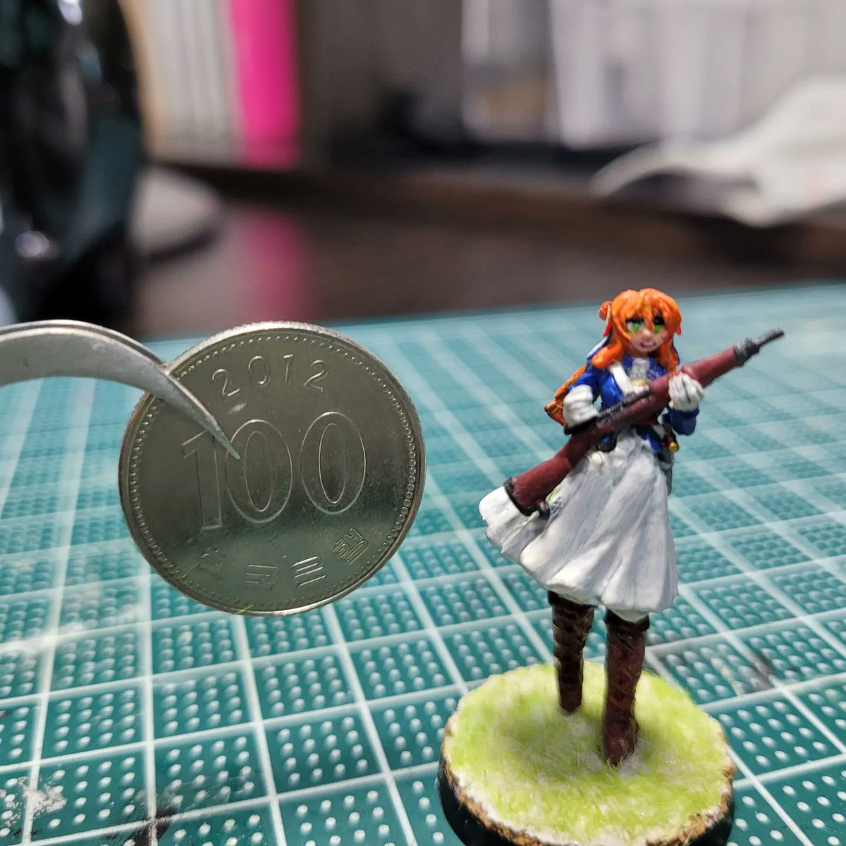 RX_78_KDT's tweet photo. 춘전펀치 춘전펀치
#miniaturepainting #paintingminiature #makingminiatures #girlsfrontline #girlsfrontlinefigures #m1903springfield https://t.co/TbTOlyeBDr