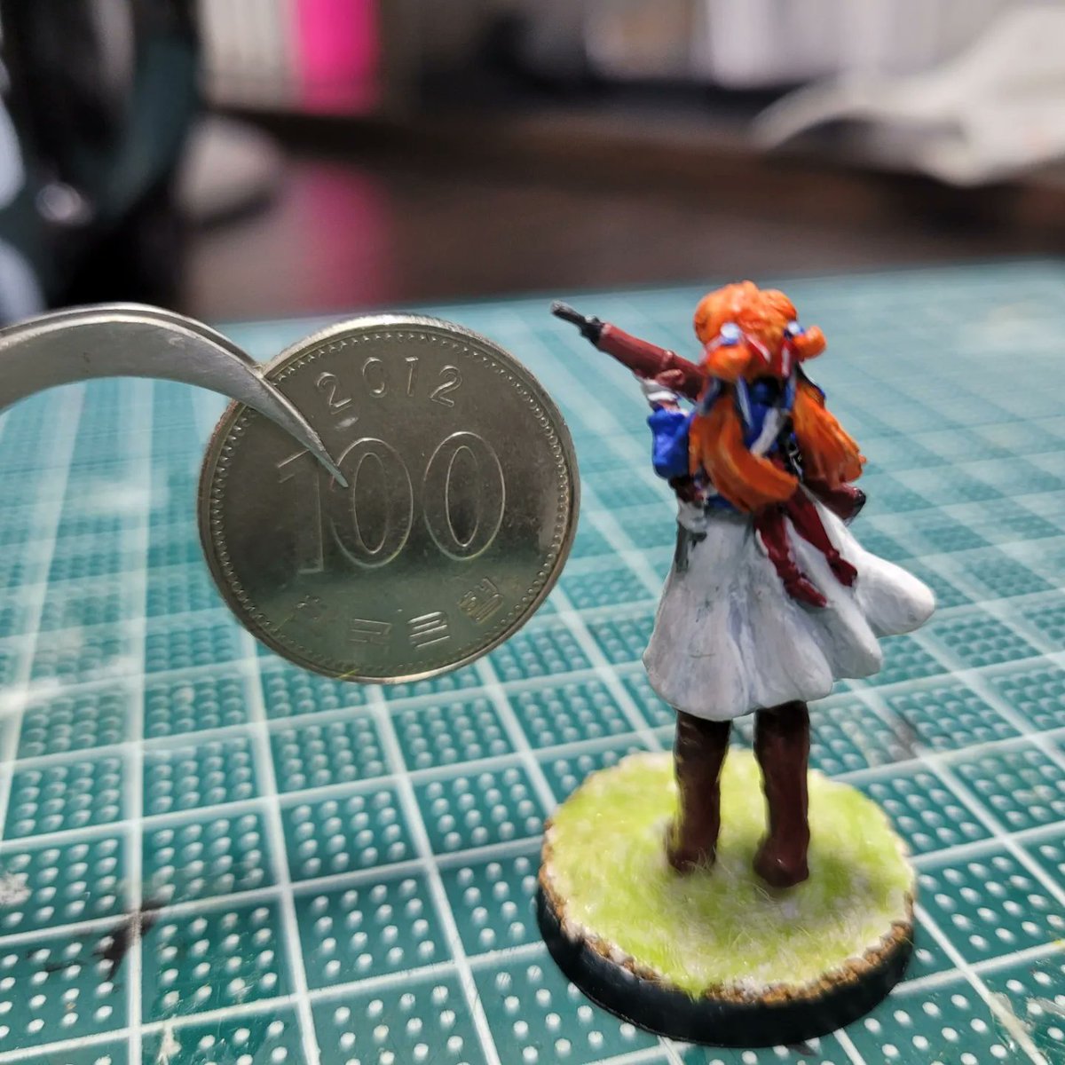 RX_78_KDT's tweet photo. 춘전펀치 춘전펀치
#miniaturepainting #paintingminiature #makingminiatures #girlsfrontline #girlsfrontlinefigures #m1903springfield https://t.co/TbTOlyeBDr