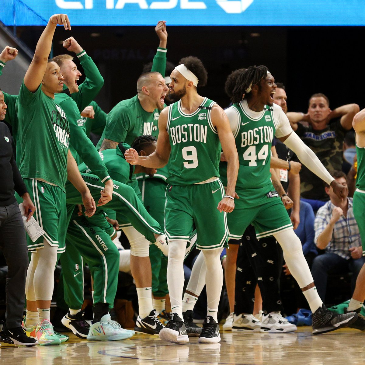celtics's tweet photo. that 4th quarter surge >>> https://t.co/9QNWDWJ6Oo