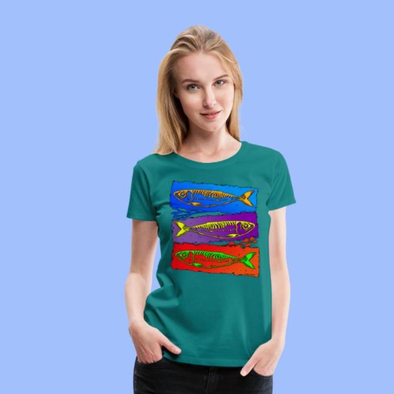 GiachelloB's tweet photo. Breizh Korser chez #Spreadshirt
T-shirt femme "Pop sardines"
▶️https://t.co/fqVQeCxhB9
#tshirt #style #sardines #poisson #ocean #Peche #BreizhKorser #apparel #ideecadeau #giftidea #fishing #pesked #popart #fish #shopping #fisherwoman #pecheuse https://t.co/7Z1M0W7rMR