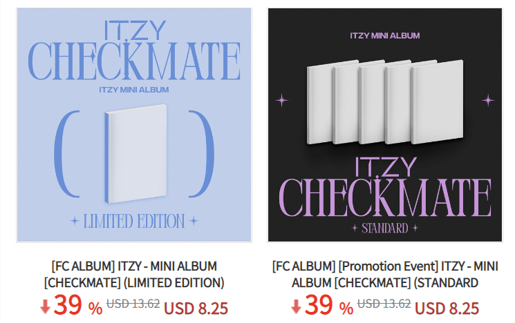 Itzy Mini Album - Checkmate (Special Edition)