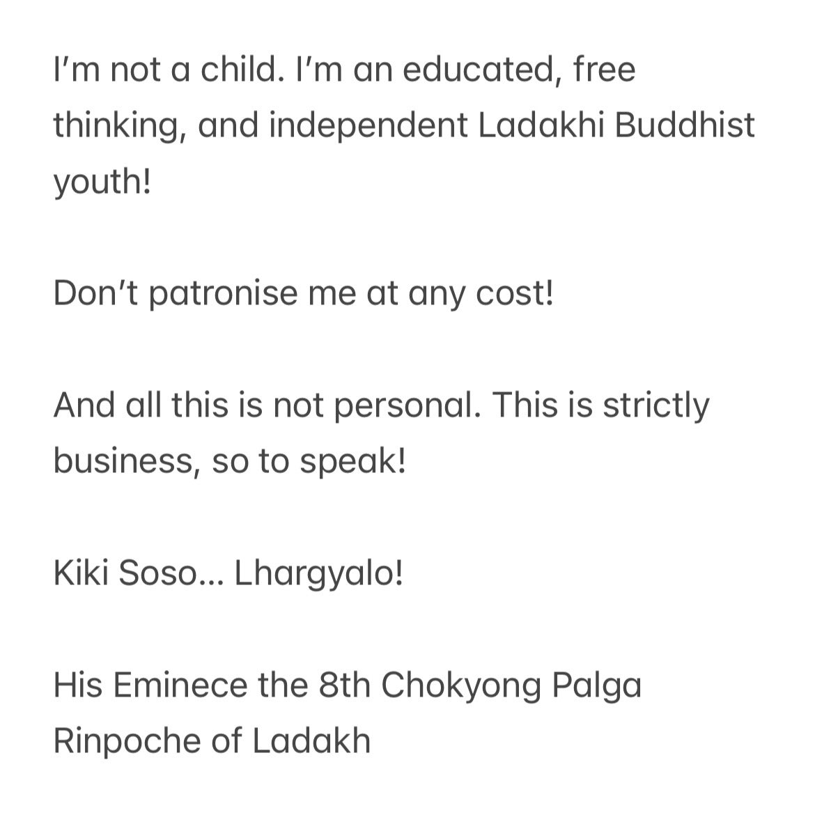 Palga Rinpoche (@palgarinpoche) on Twitter photo 