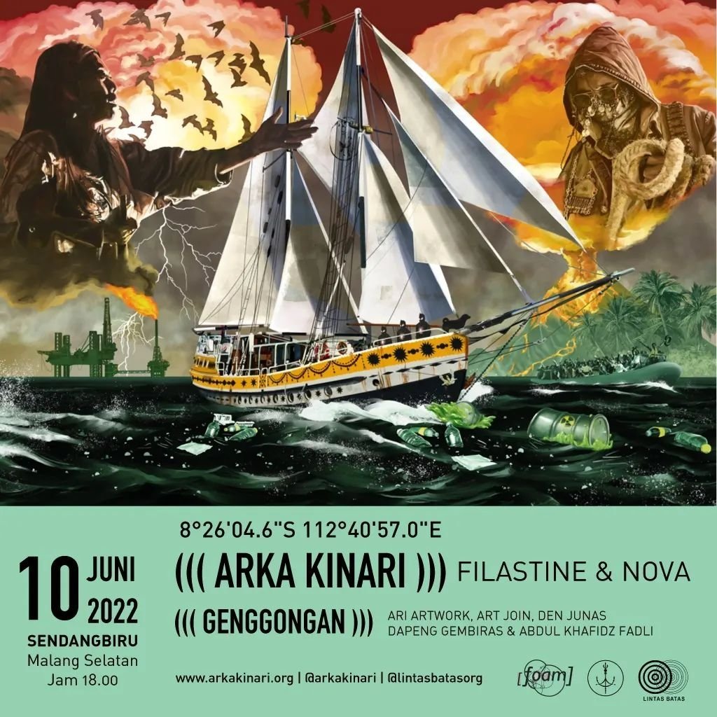 feransis (@tuhanzilla) on Twitter photo terjadi lagi, aku berkolaborasi dengan <a href="/YulianArdhi/">Yulian Ardhi</a>, kali ini untuk mengerjakan ilustrasi poster #ArkaKinari, sebuah project yang dinahkodai Mbak <a href="/novaruth/">Nova Ruth</a> dan Mas <a href="/Filastine/">resist to exist</a>.
pagelaran terdekatnya di Malang, kota kota lainnya akan menyusul.⛵️ terjadi lagi, aku berkolaborasi dengan <a href="/YulianArdhi/">Yulian Ardhi</a>, kali ini untuk mengerjakan ilustrasi poster #ArkaKinari, sebuah project yang dinahkodai Mbak <a href="/novaruth/">Nova Ruth</a> dan Mas <a href="/Filastine/">resist to exist</a>.
pagelaran terdekatnya di Malang, kota kota lainnya akan menyusul.⛵️