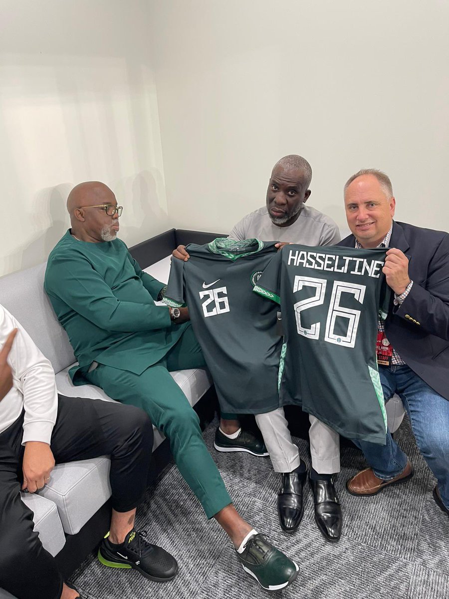 THasseltine's tweet photo. Great night with @NGSuperEagles at #RedBullArena Appreciate their support of @BaltimoreMD2026 #IFD26 legacy initiative. #partnerships https://t.co/ZBJERxq87P