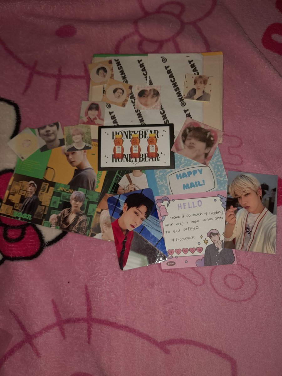 CrishaLatte's tweet photo. ~°×°~ #fromkmsn~°×°~

Hello po @kmsncart ! Sunoo arrived  safely. Thank you for trading with me &amp; for pcking it securely. It's mesmerizing to have a transaction w/ you again. Until next time!, Love Lots♡⁺◟(●˙▾˙●)◞⁺♡ https://t.co/mTLPFtxl9m