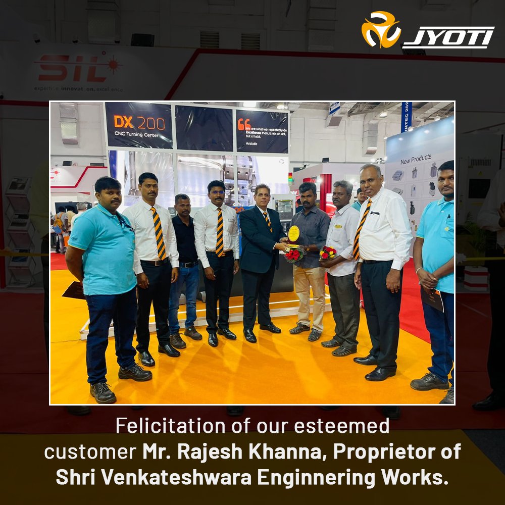 JyotiHuron's tweet photo. Here are some glimpses from the INTEC 2022 Exhibition's Grand Opening in Coimbatore. We are grateful for the overwhelming support.
#thankyouforvisiting #jyotipavilion #intec #exhibition #coimbatore #machinetoolsandindustrial #jyoti #jyoticnc #cnc #metalcutting #manufacturing https://t.co/dm2GNvInHD