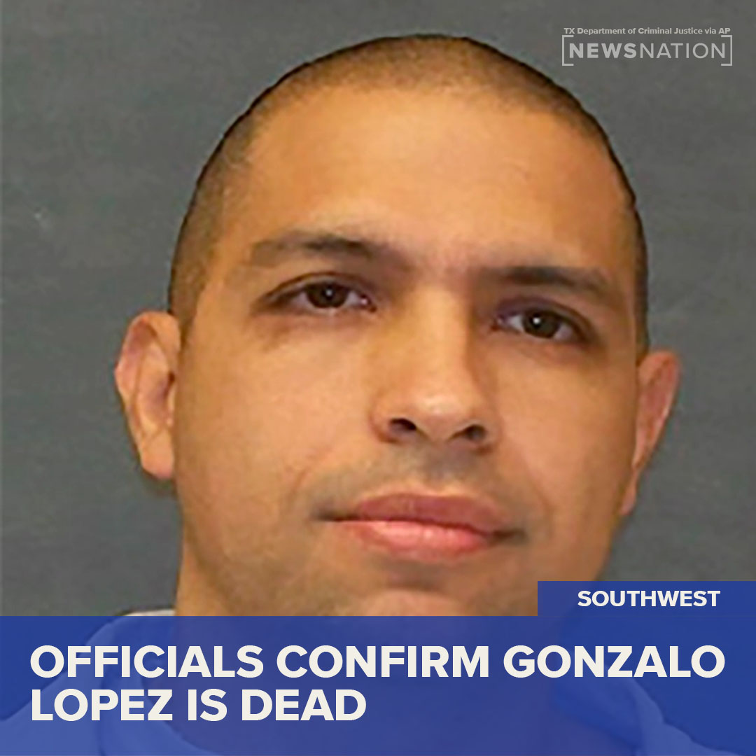 NewsNation's tweet photo. Officials have now confirmed that Gonzalo Lopez is deceased after engaging with law enforcement in Jourdanton, Texas.
More: https://t.co/Q9Bvq9VNAY https://t.co/3aHcAcMxef