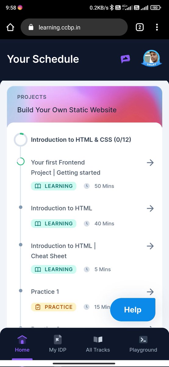 RamAlavelli's tweet photo. Started my journey in NXTWAVE CCBP academy from today.....#NXTWAVE #ccbpian  @rahulattuluri https://t.co/V241B2Rdi1