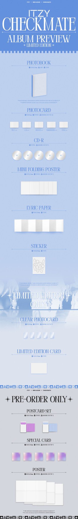 CHECKMATE [DRUM] 1st Single Album. 1ea CD+32p Photo Book+1ea Photo  Card+TRACKING CODE K-POP SEALED