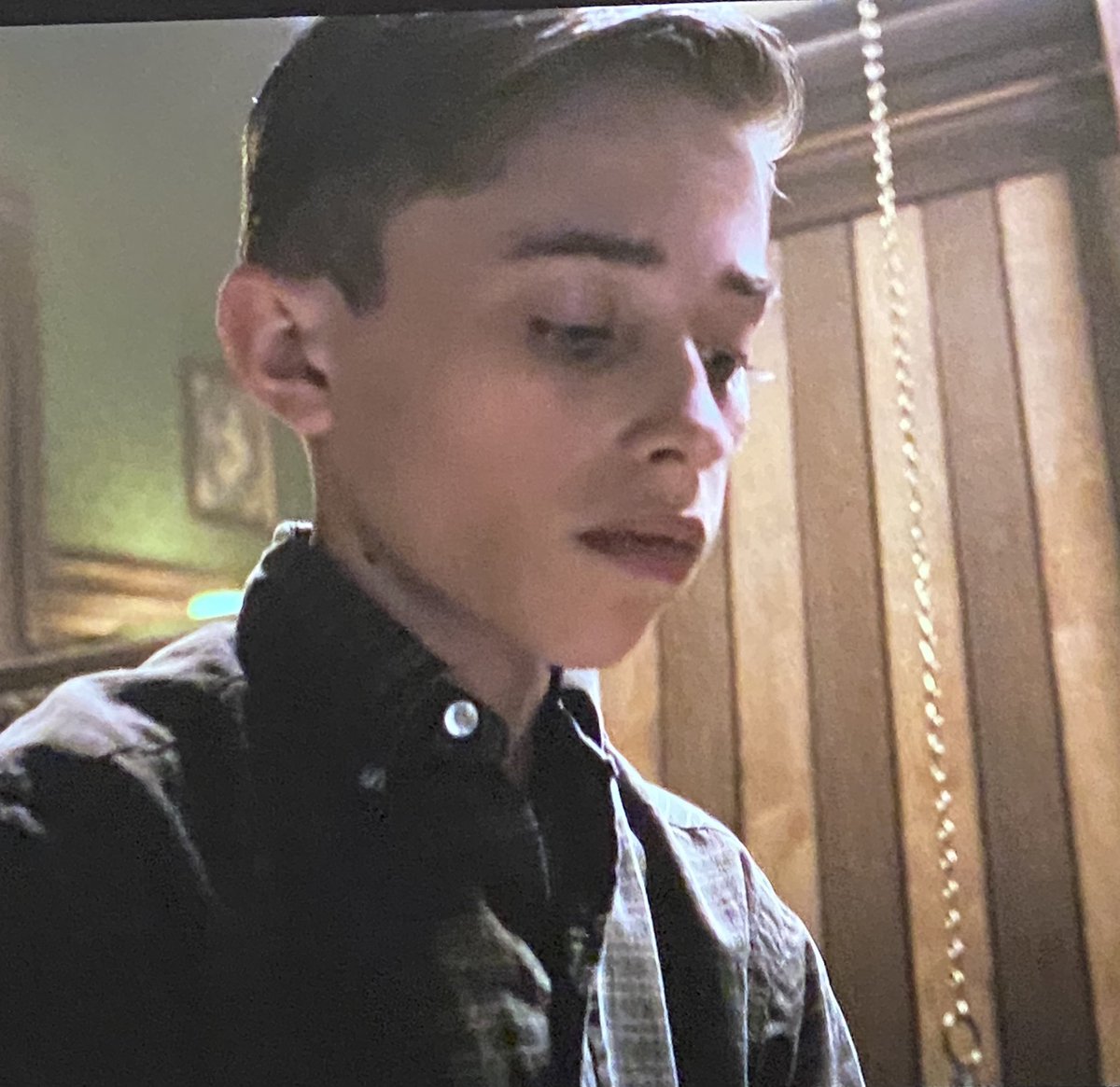 Lucy_McBell's tweet photo. Love that they cast baby #PeteDavidson as young vecna in #StrangerThings https://t.co/ucHMrJzlpX