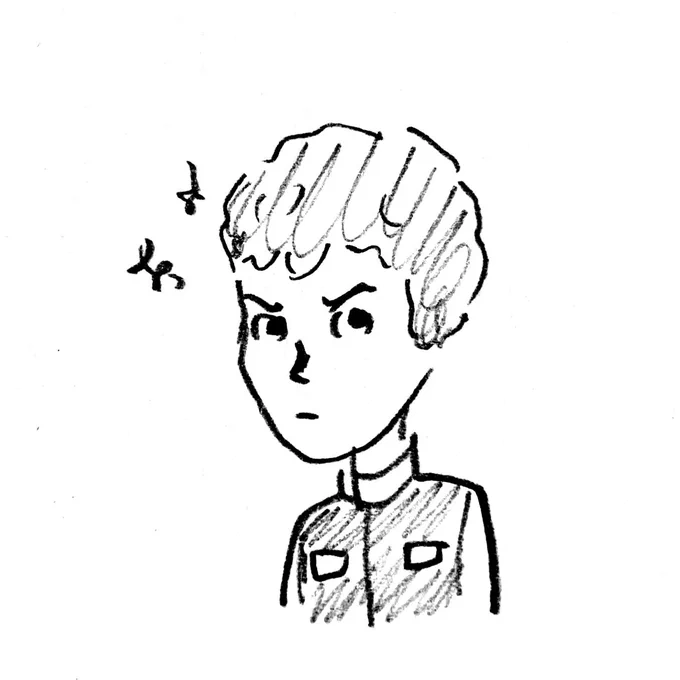 #何も見ないで1分で描いてみた
#本物見ながら1分で描いてみた   

アムロ・レイ…
見ながらでも💦 