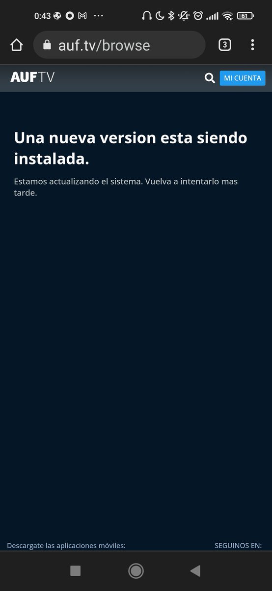 sotelo_seba's tweet photo. ,@auftvoficial y qué hacemos ahora? No me digan que los de soporte son fanáticos de las luchas de robots y se olvidaron que jugaba Uruguay volvé @tenfieldoficial https://t.co/8Rng1dBnPY
