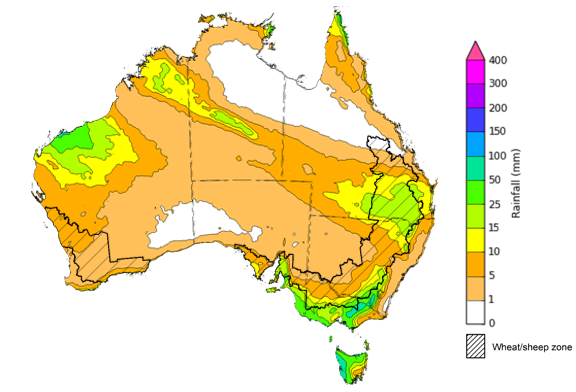 ABARES's tweet photo. Find out how the 40% above average rainfall in May affected Australian cropping and growing conditions in our Weekly Climate Update here: https://t.co/ZIY9muhCMc https://t.co/wHZueDUNJ8