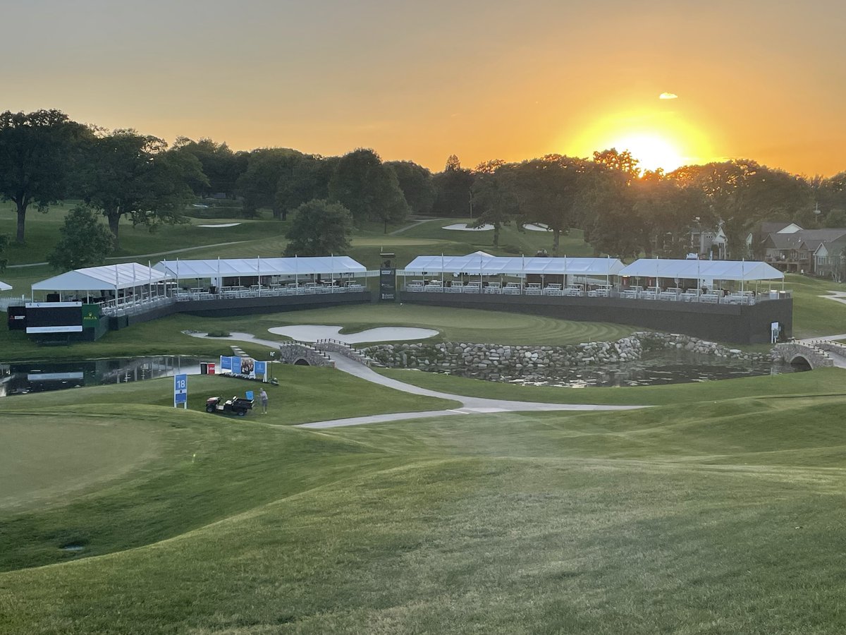 Kudos to superintendent Dane Wilson, @wakondagrounds and crew! They have @WakondaClub looking amazing, what an awesome host to the @PCCTourney! Thanks for letting us be a part of it!