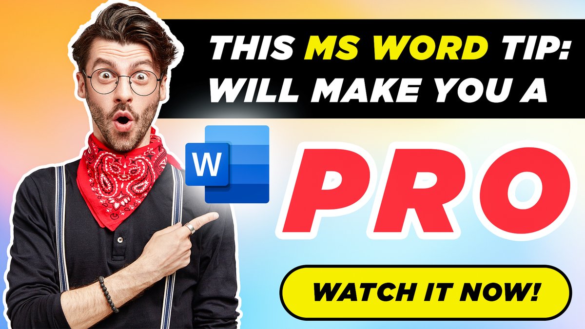 mograph_co's tweet photo. This MS Word tip will make you a PRO!

Watch it now: https://t.co/DVGUmqLgLd

#msoffice #word #msword #tabs #dataentry #msword #msexcel #mspowerpoint #microsoft #powerpoint #onlinelearning #microsoftoffice #microsoftword #excel #photoshop #msexceltraining #typing #dataentry https://t.co/gWMrBCHSoc