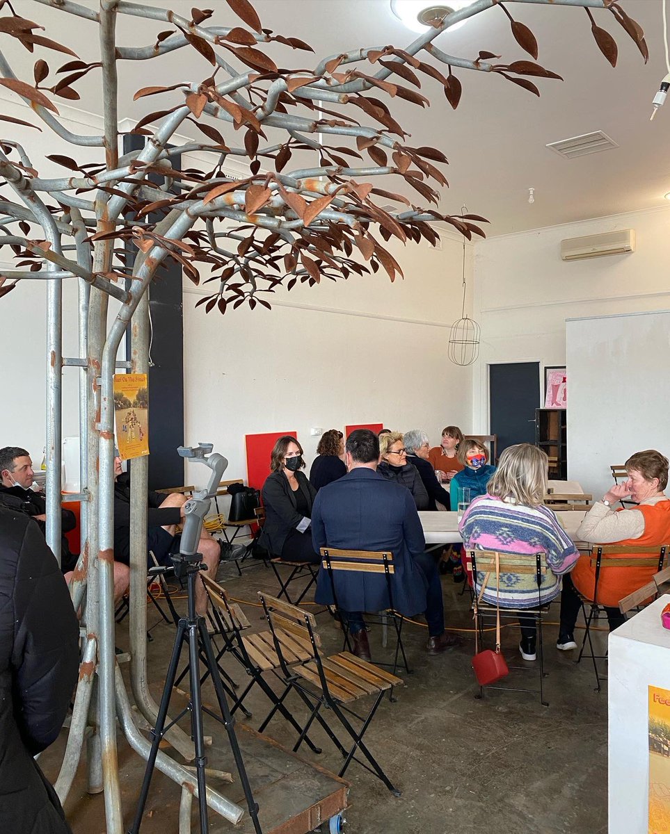 EuroaConnect's tweet photo. #Euroa precinct planning today with @villagewellcc -feet on the street tomorrow.  Inspired.  @helenhainesindi @lovestrathbogie - get linking. https://t.co/SNtfww4kJ9