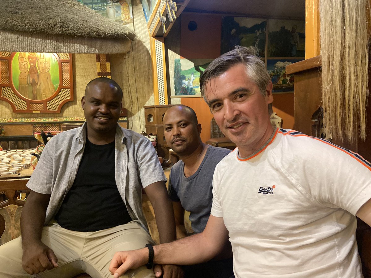 mrjohncrowley's tweet photo. I’ve had the privilege of working with the @AddisZeybe news organisation this week in Addis Ababa, a city that hums with energy. What an inspiring group of people working in a demanding environment. Learned about storytelling, entrepreneurship and friendship. Farewell Ethiopia ❤️ https://t.co/cXd0lmaXi9