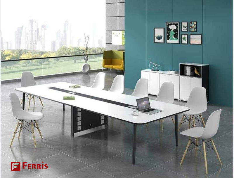 FerrisSolution's tweet photo. From creating a lasting impression to the increasing value of your office space, a conference table plays a crucial role.
The white office furniture enhances a clean look that tends not to go out of style.
The white color conference table makes your office space modern` https://t.co/kHwXWG61xZ