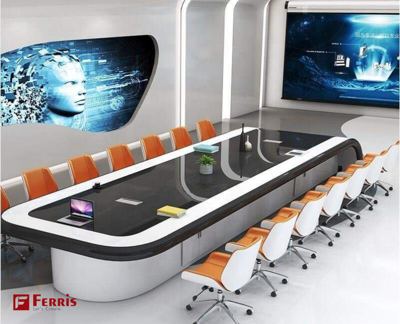 FerrisSolution's tweet photo. From creating a lasting impression to the increasing value of your office space, a conference table plays a crucial role.
The white office furniture enhances a clean look that tends not to go out of style.
The white color conference table makes your office space modern` https://t.co/kHwXWG61xZ