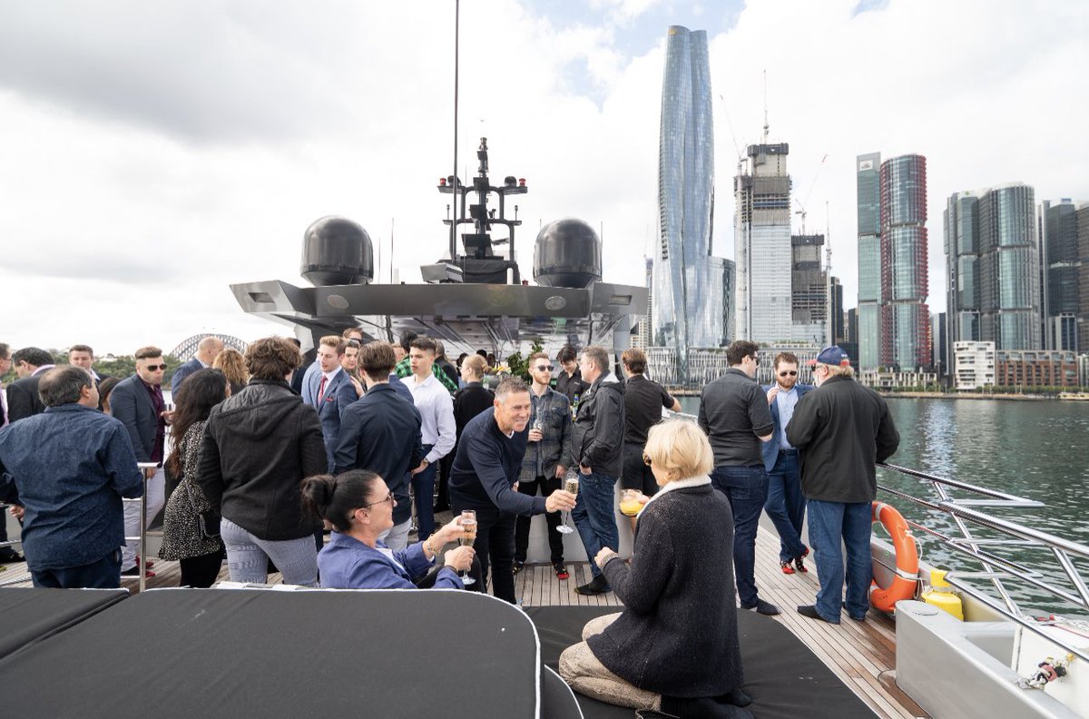 MichaelKodari's tweet photo. Great to host Australia’s 1st Superyacht Cryptocurrency event for sophisticated investors! 

 #event #cryptocurrency #australia #sydney #crypto #bitcoin #bitcoinnews #ethereum #ethereumnews #blockchain #cryptonews https://t.co/4LqqRjTa1H