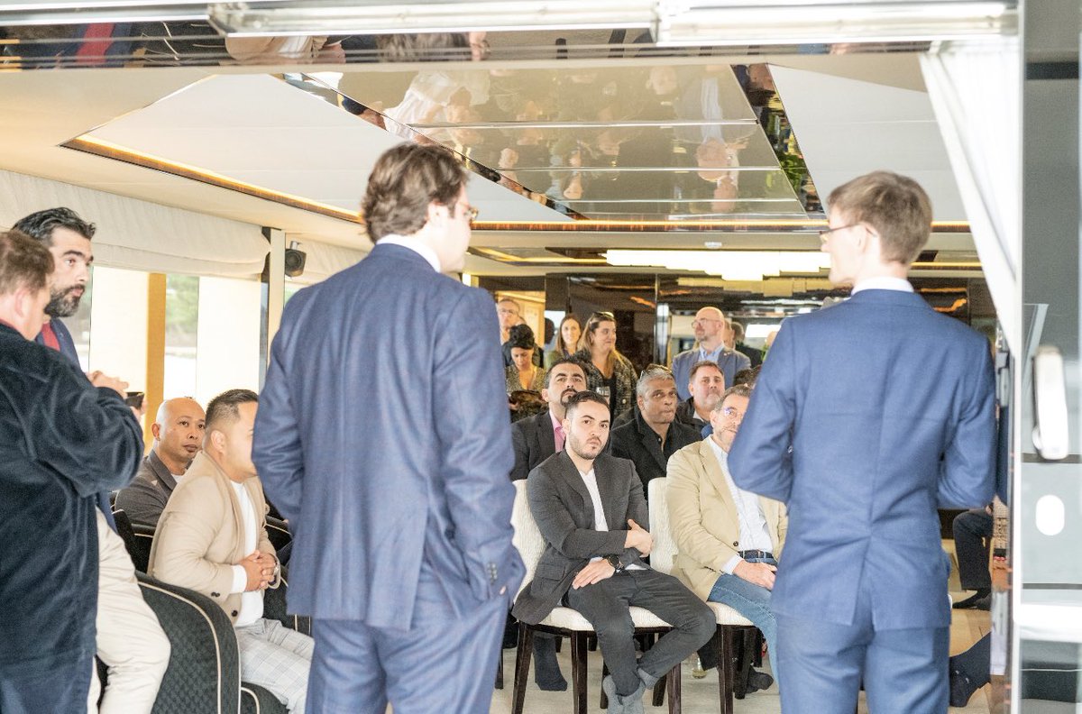 MichaelKodari's tweet photo. Great to host Australia’s 1st Superyacht Cryptocurrency event for sophisticated investors! 

 #event #cryptocurrency #australia #sydney #crypto #bitcoin #bitcoinnews #ethereum #ethereumnews #blockchain #cryptonews https://t.co/4LqqRjTa1H