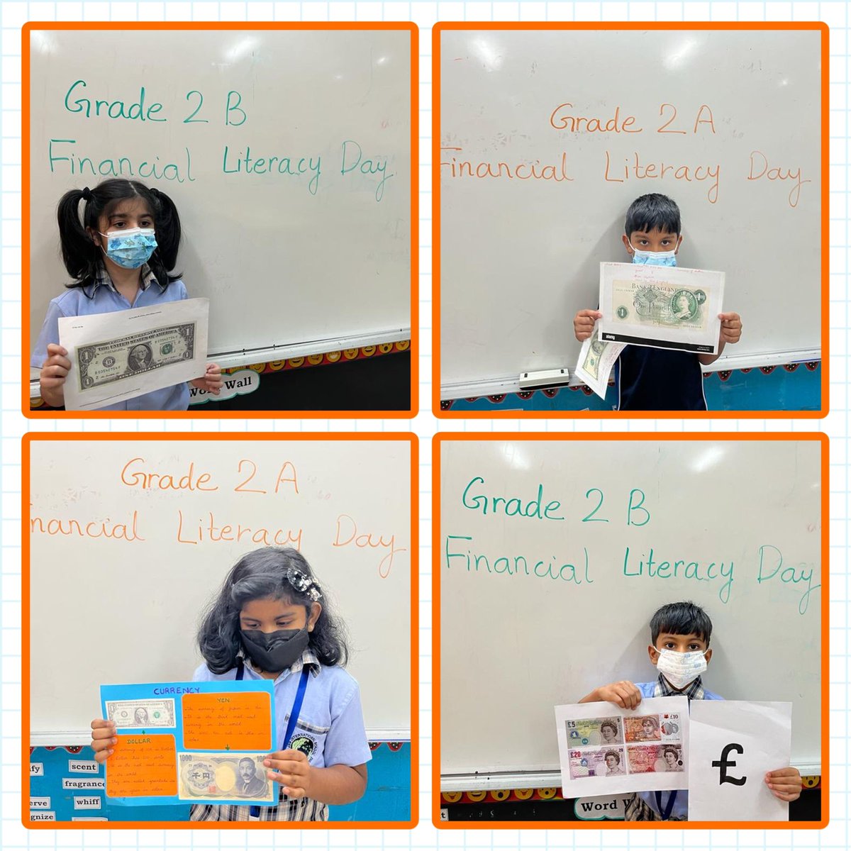JssSchool's tweet photo. To enhance and enrich the knowledge of world currencies, Financial Literacy Day was held for Grade 2 students on 19th May 2022.Students were enthusiastic to show different currencies and speak about their symbols and their importance.
#JSSIS #PRIMARYPHASE @KHDA https://t.co/Xc7qvwroa2