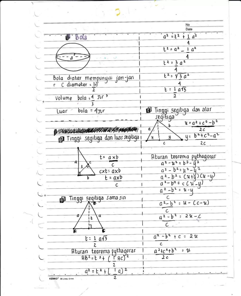 clearnote_id's tweet photo. Catatan Matematika SMA kelas 12 mengenai Dimensi Tiga oleh Fernandojuliosutjianto di Clearnote.
Yuk cek catatan lainnya di Clearnote!
https://t.co/vJIMaXRO0z
#studytwt #ambistwt #AMBISVERSE #google #Theme #catatansma #kelas12 #matematika #dimensitiga #clearnote https://t.co/MfUuWjJdYG
