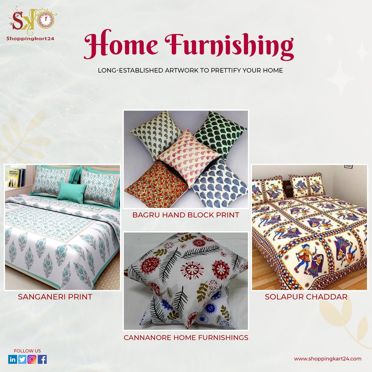 AuthenticGI_'s tweet photo. Uplift the ambience of the place you call ""#home"". Warm and welcoming #tapestry #handmade with true passion, love and precision exclusively at #shoppingkart24.
Visit Us @ https://t.co/bR2otqET4g
WhatsApp:+91 9161898733
#geographicalindications #handmade #homedecor #furnishing https://t.co/TxTgYwQGxr