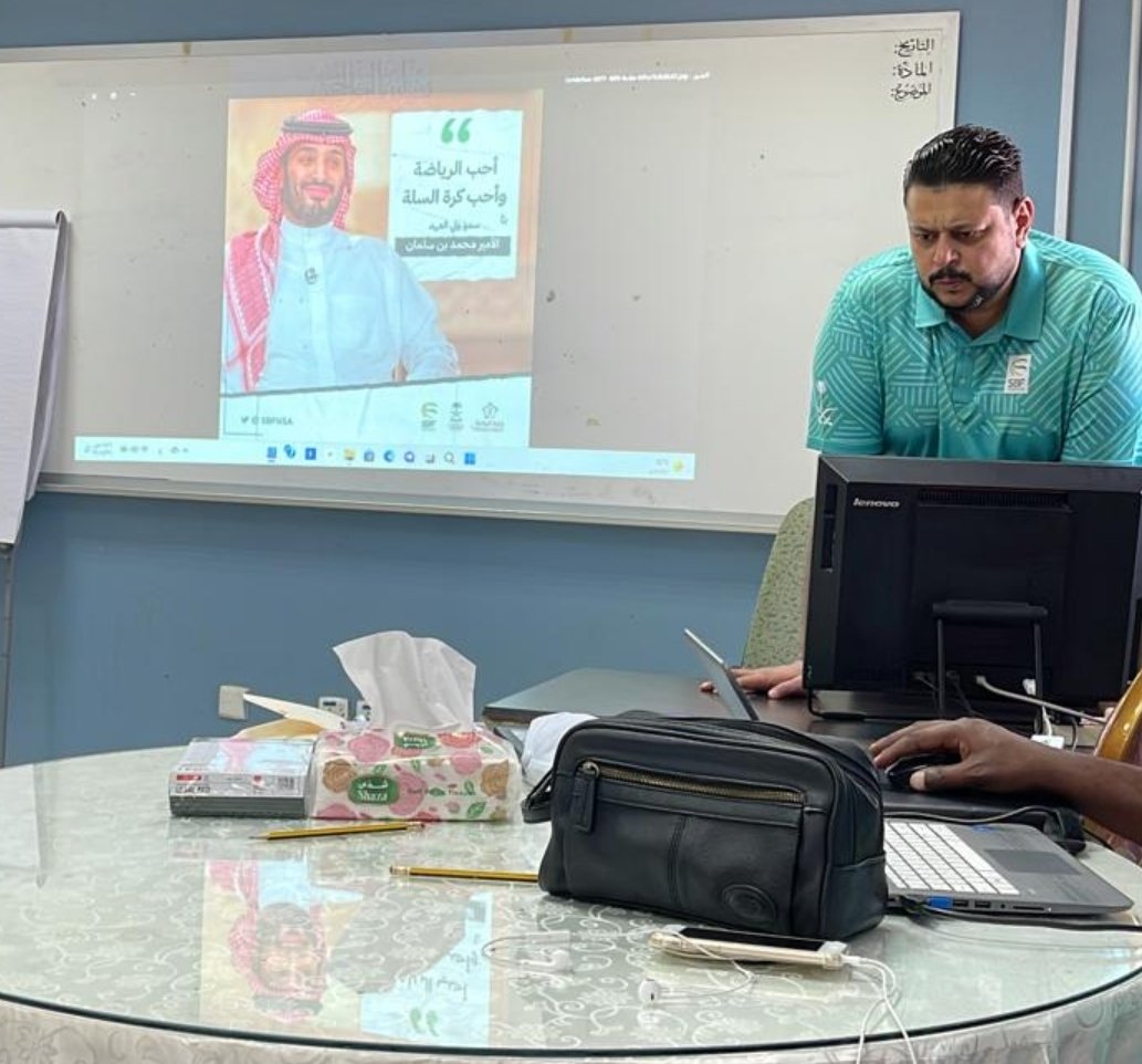 AbuHoossam's tweet photo. ختام البرنامج التدريبي إعداد مدربي كرة السلةلمعلمي التربية البدنية بتعليم @MOE_MDI 
وبالتعاون مع الاتحاد السعودي لكرة السلة https://t.co/5xvrbFlakB