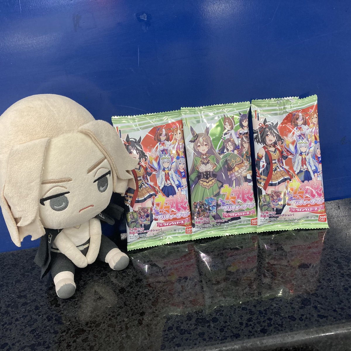 minchan_spoon's tweet photo. スーパーで見つけたウエハース
でも1番好きな、ゴールドシップとサイレンススズカがリストに入ってないのよねぇー https://t.co/uyJne9zY4I