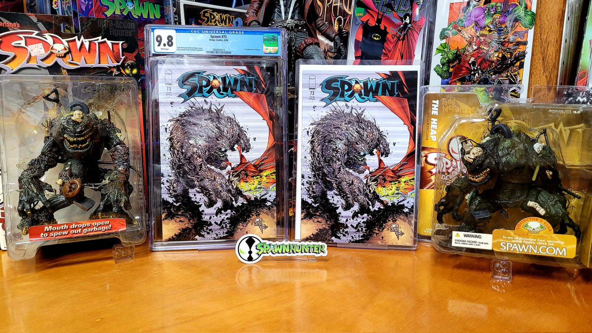 pogoman's tweet photo. #Spawn 73 First Appearance of The Heap and soon YOU can own your very own COPY! This is now a #SpawnHunter #Giveaway so RT+FOLLOW=WIN! #SpawnHunterCollection #ImageComics #ToddMcFarlane #McfarlaneToys https://t.co/REEnSmsNGM