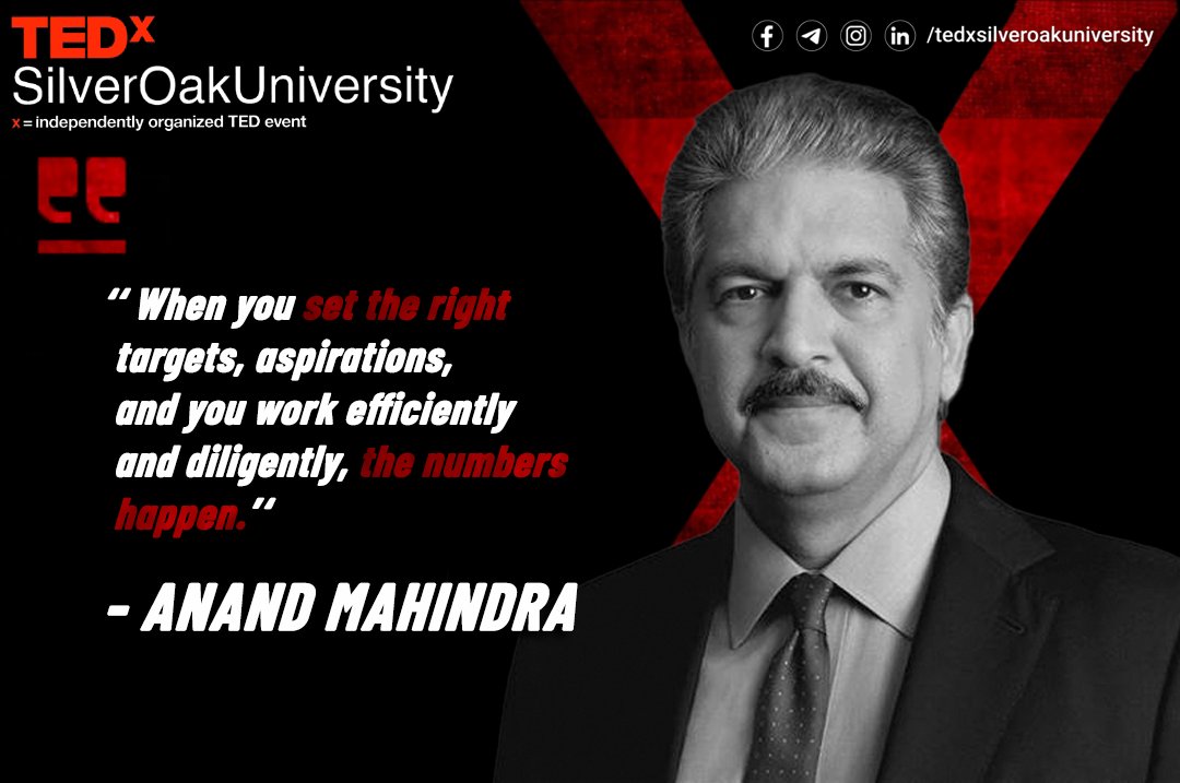 TEDxSOU's tweet photo. #FridayThoughts #TEDxSilverOakUniversity https://t.co/vVvnDzWdQO