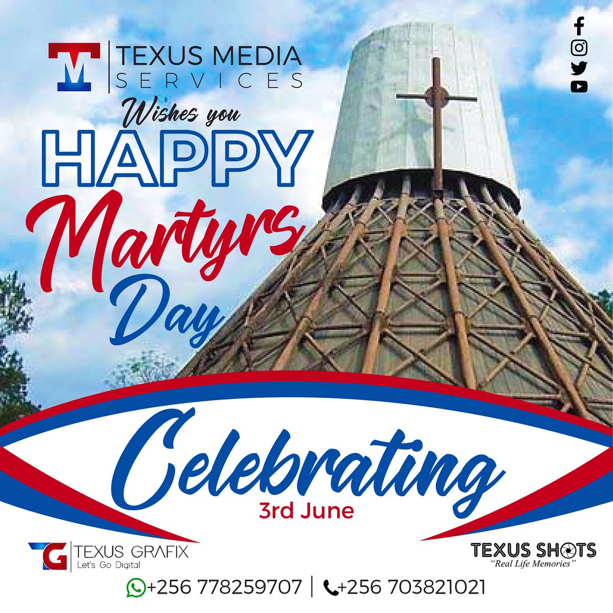 Have a good one everyone  #texusmediaservices #texusgrafix #texusshots <a href="/TexusMedia/">Texus Media Services</a> @ShotsTexus <a href="/Texusgrafix/">Texus Grafix</a> #ugandamartyrs #martyrs #poster #posterdesign #graphicdesignuk #posterdesigns #graphicdesign #graphicdesigner #graphicdesigncentral  #flyerdesign #logodesigner