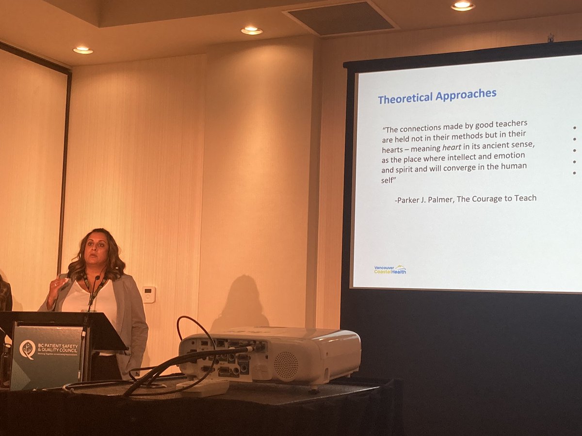 emergjulie's tweet photo. Another inspiring #QF22 session! Thank you for your work and teaching @KalanRn as you bring caring and heart to #ECLS education. @VCHhealthcare @BCPSQC https://t.co/3DoyIIbA1x