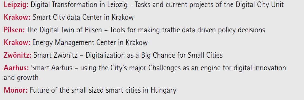 smart_zwoenitz's tweet photo. Nächste Woche sind wir mit @smart_zwoenitz zum internationalen #simulplus-Forum "Smart Cities, Smart Regions" des #Sächischen Ministeriums für #Regionalentwicklung in Leipzig. #Zwönitz in einer Linie mit mehreren internationalen Städte zu lesen 🇵🇱🇨🇿🇩🇰🇭🇺- geht schlechter 😀 https://t.co/sLE8Z9wZuq