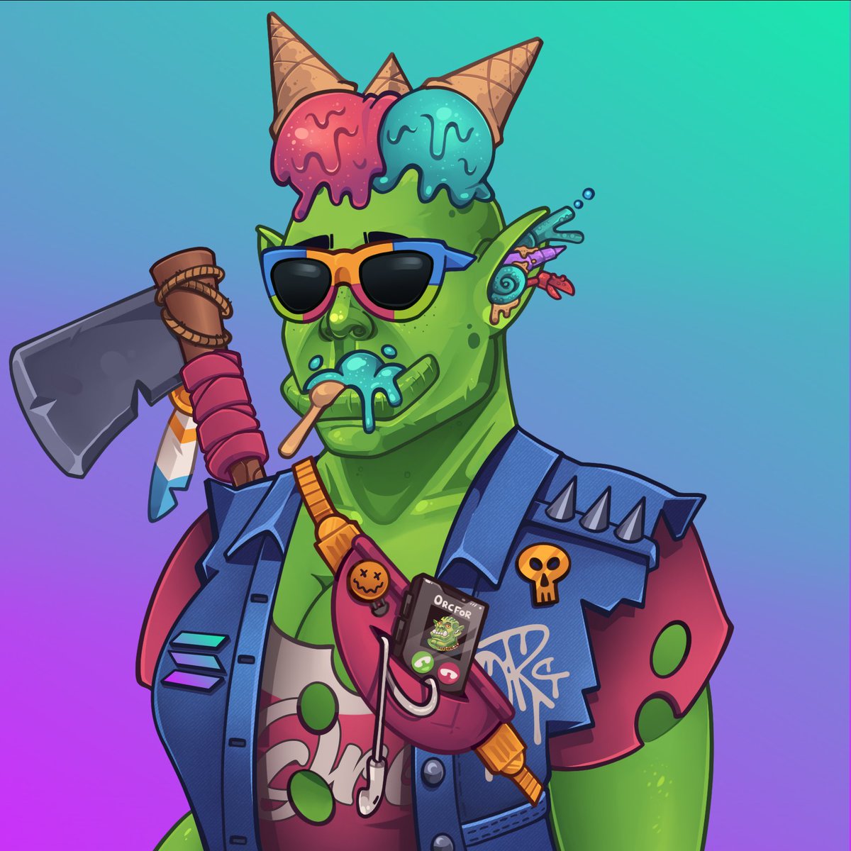 GreenCryptoNFTs's tweet photo. Woooow π± This one is really SICK π€©
Imagine breeding π€―
I can't wait to see other sneak peeks of these lovely Ladies @TheOrcsNFT π₯Ήπ
#TheOrcsNFT #TheOrcsART #SneakPeek #SolanaNFTs #NFTCommunity $SOL $ORCS https://t.co/YjbLPl2P6D