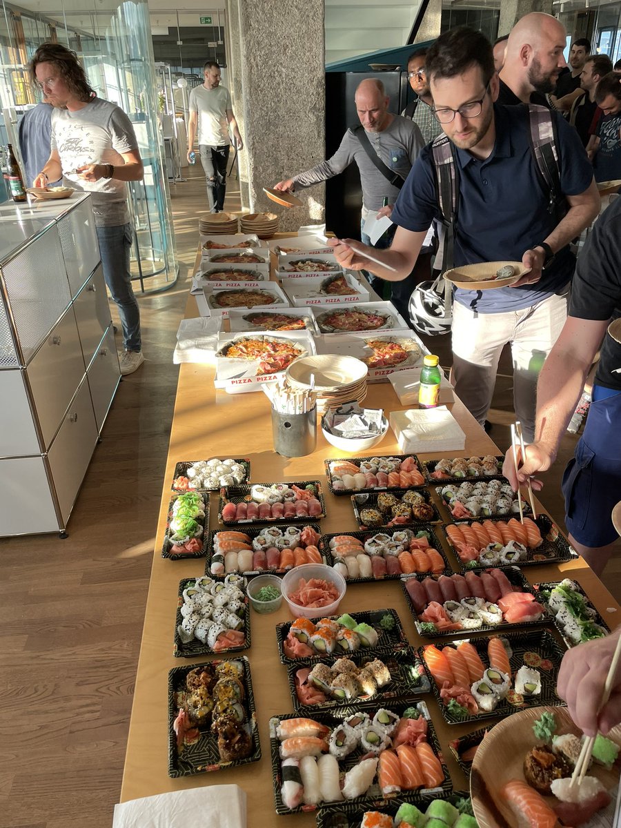 Fein war’s gestern - danke an alle, die dabei waren und besonderen Dank an Netural für Location und tiptop Verpflegung. Bis zum nächsten Mal!