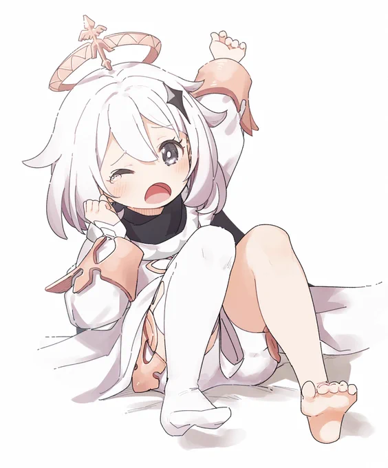 もう朝か～…? 