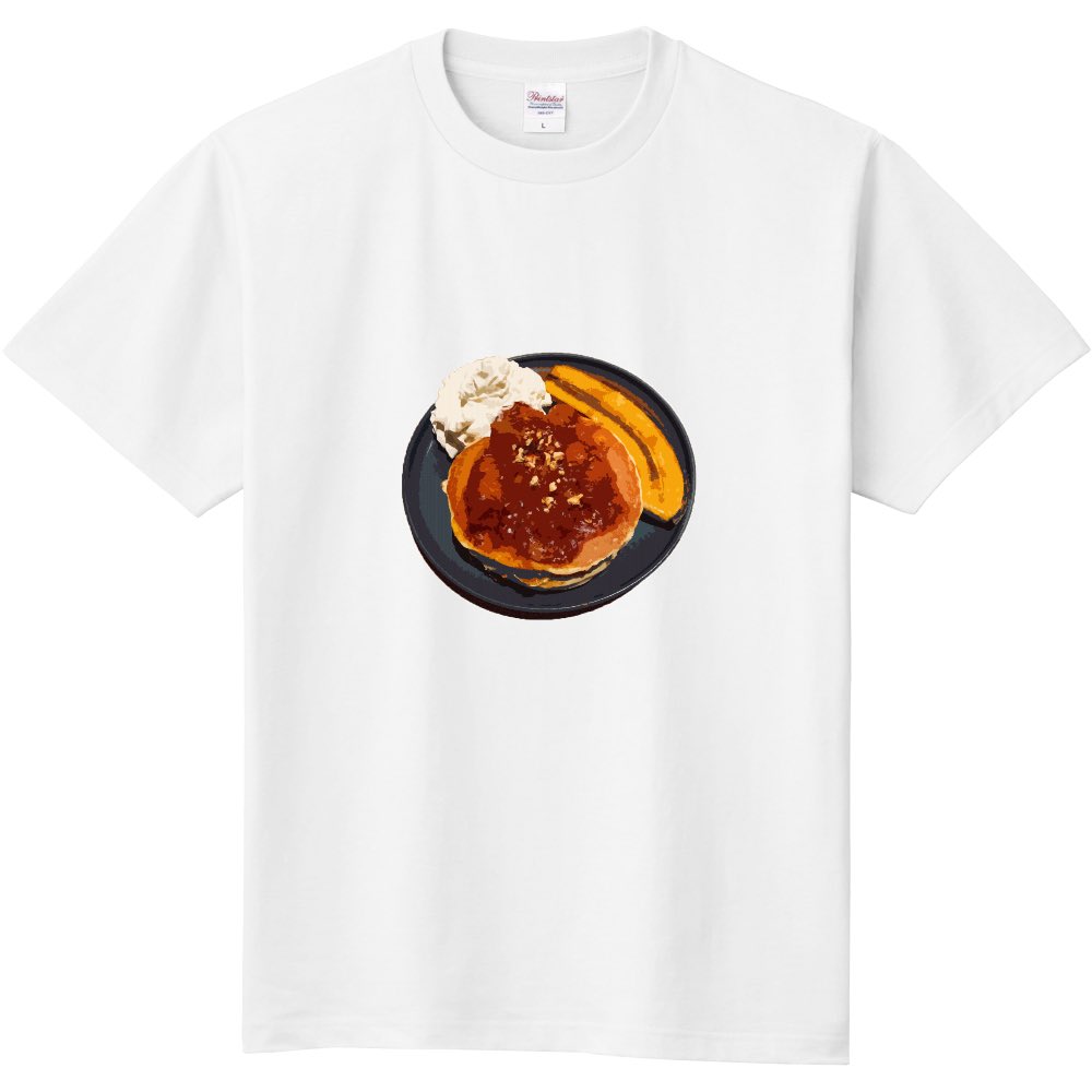 Summonyouridea's tweet photo. パンケーキのイラストをプリントしたTシャツが販売開始!

オンラインショップで販売中✨

https://t.co/par9d967q1

#summoning #サモニング　#Tshirt  #プリントT #Tシャツ　#パンケーキ  #キッズ　#ユ���セックス #夏コーデ https://t.co/2jFiYz4mzt