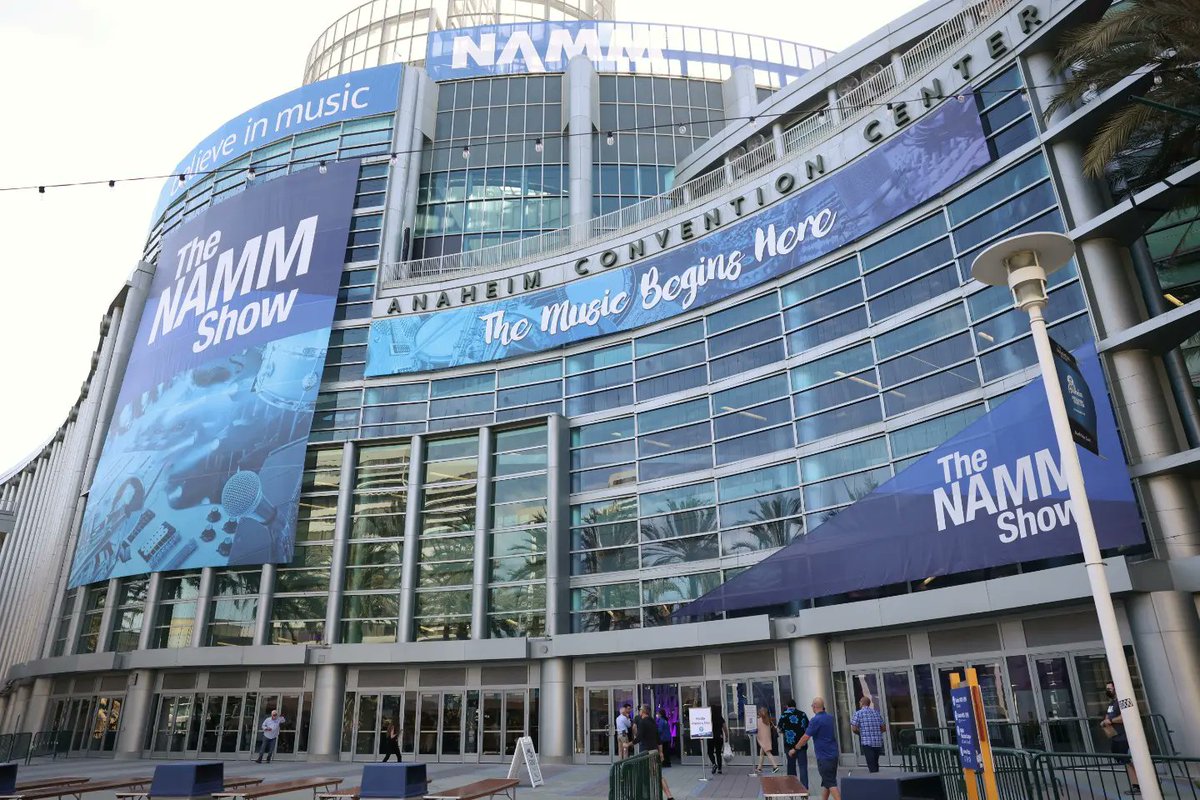 We arrived at the <a href="/NAMMShow/">NAMMShow</a> today. The finishing touches were being put on all of the booths in preparation for a busy weekend. We are looking forward to connecting with many companies we are dealers for. #callwolfe #nammshow #namm2022