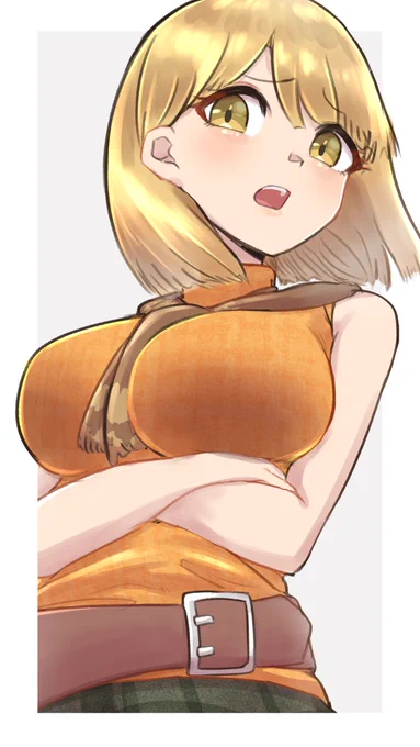 前描いたアシュリーです 